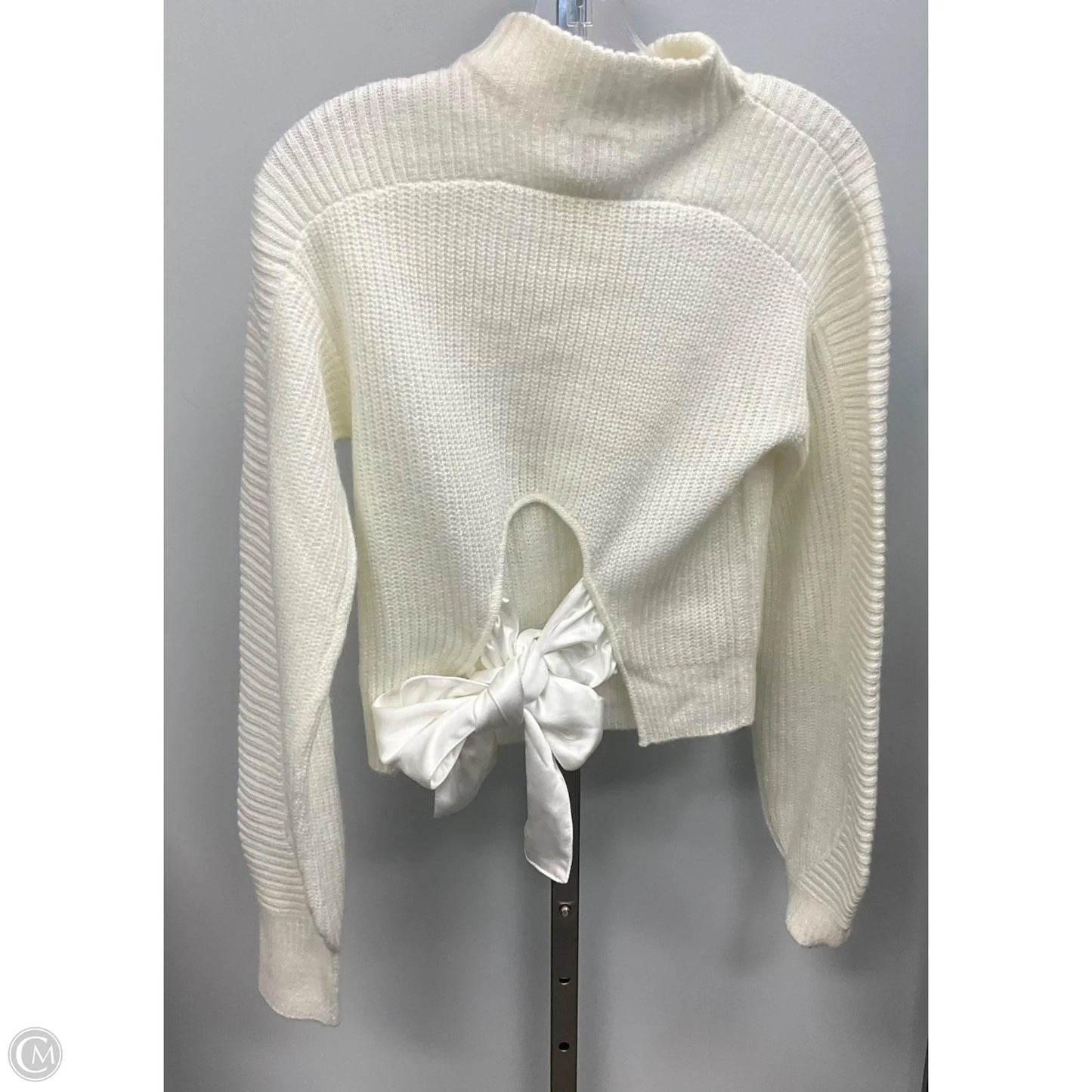 Sweater By Design History In Cream, Size: Xs