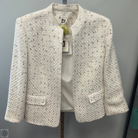 Blazer By Anne Klein In Cream, Size: 10