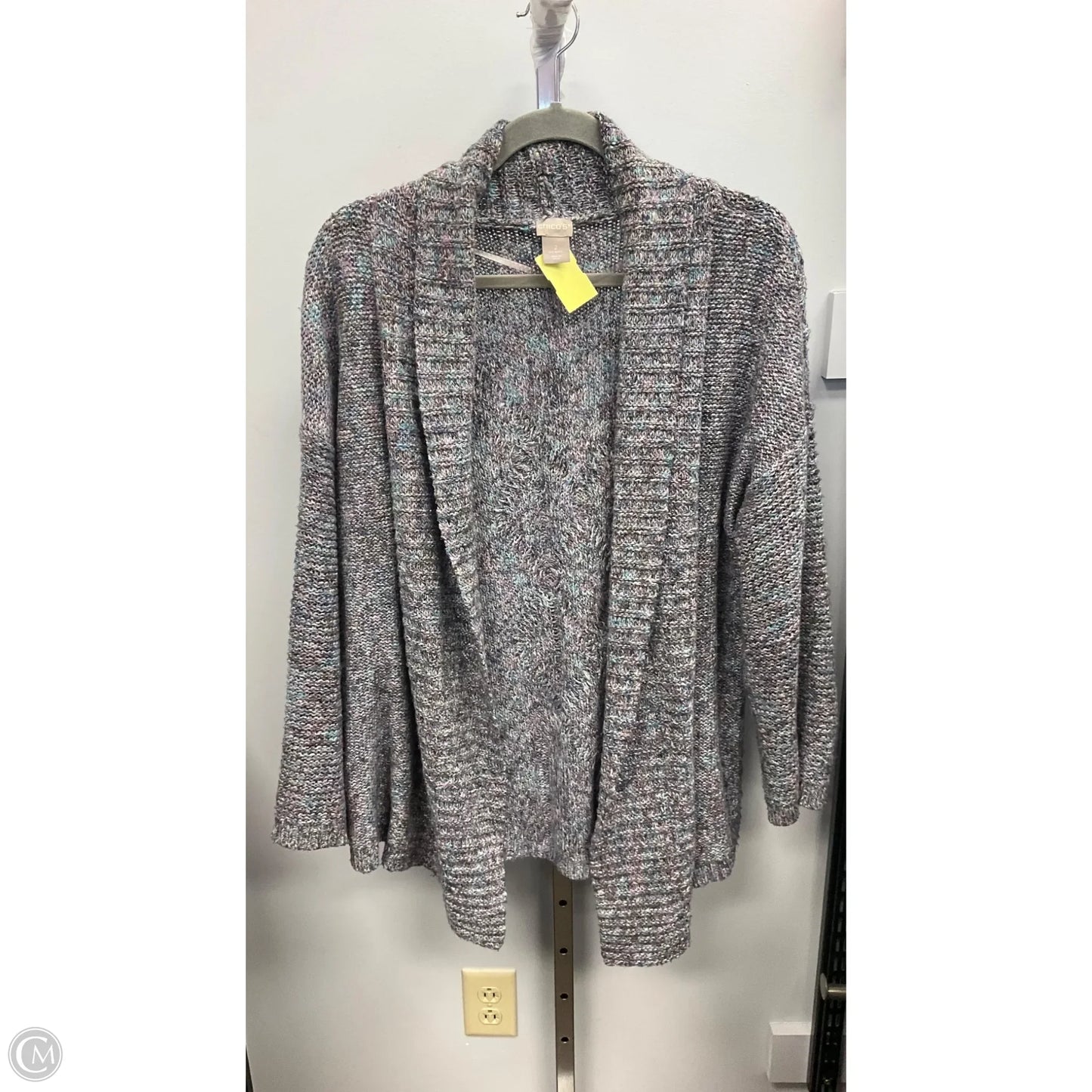 Cardigan By Chicos In Multi-colored, Size: L