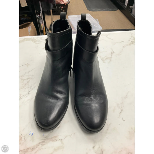 Boots Ankle Heels By Vince Camuto In Black, Size: 8.5