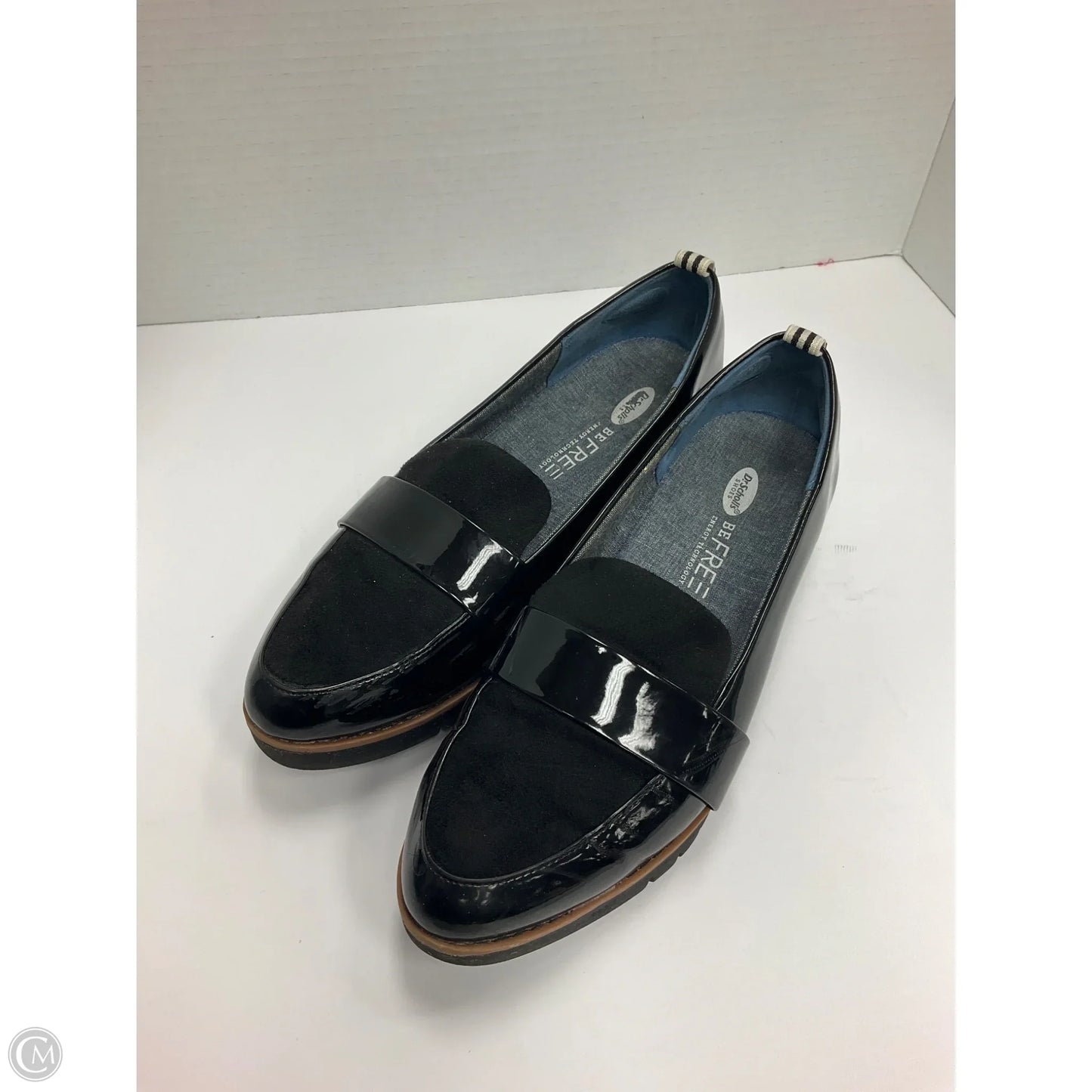 Shoes Heels Platform By Dr Scholls In Black, Size: 8.5