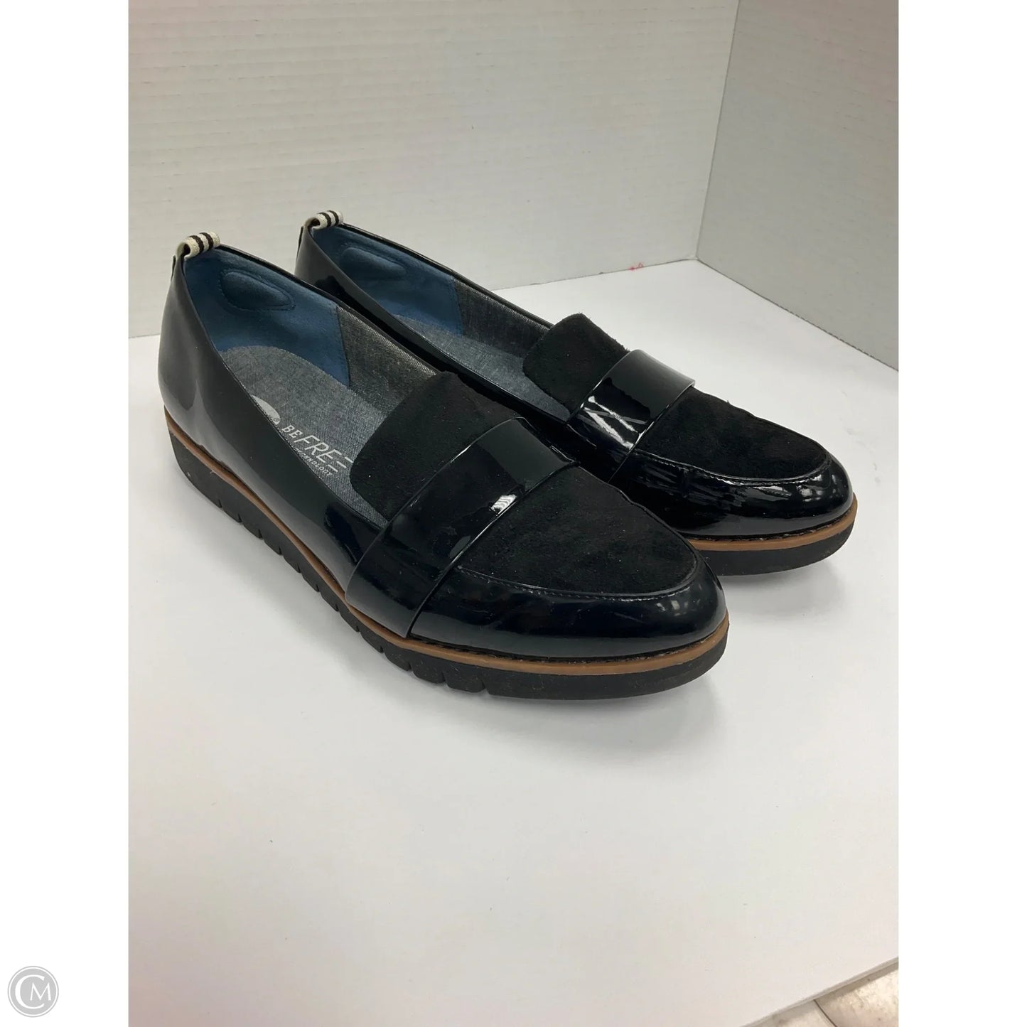 Shoes Heels Platform By Dr Scholls In Black, Size: 8.5