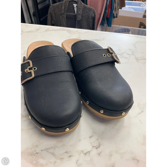 Shoes Heels Block By Dr Scholls In Black, Size: 8