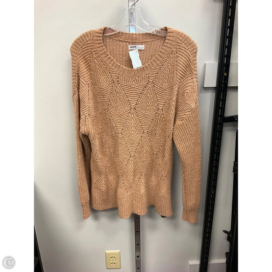 Sweater By Sonoma In Peach, Size: L
