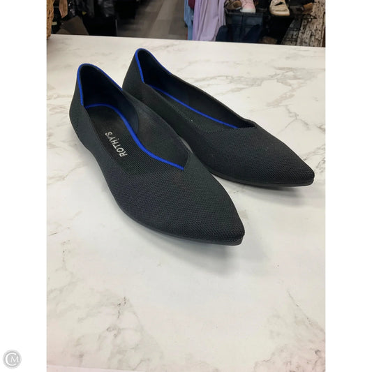 Shoes Flats By Rothys In Black, Size: 9