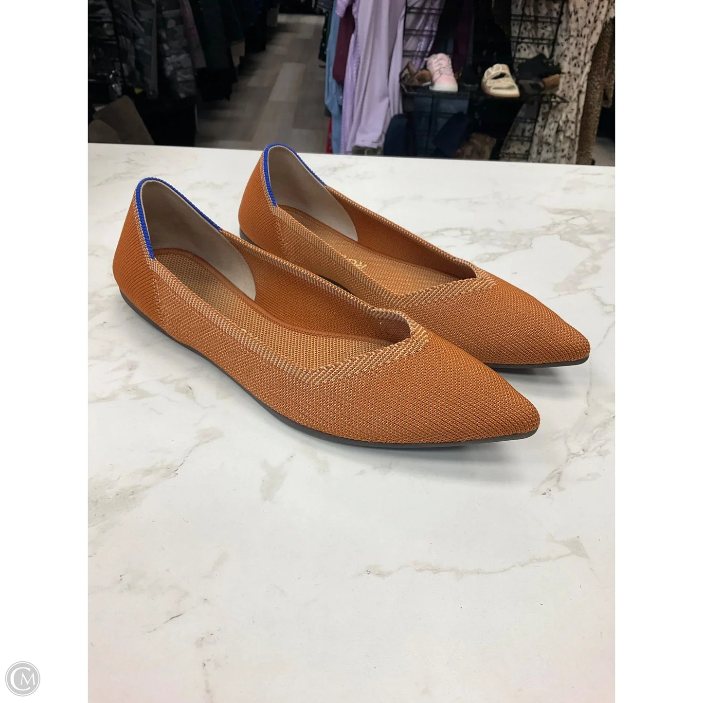 Shoes Flats By Rothys In Copper, Size: 9