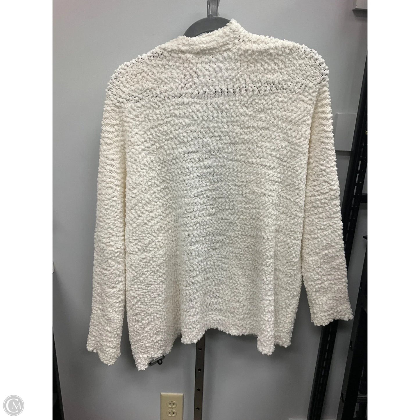 Sweater Cardigan By Cupio In Cream, Size: S