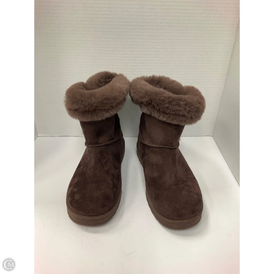 Boots Snow By White Mountain In Brown, Size: 8