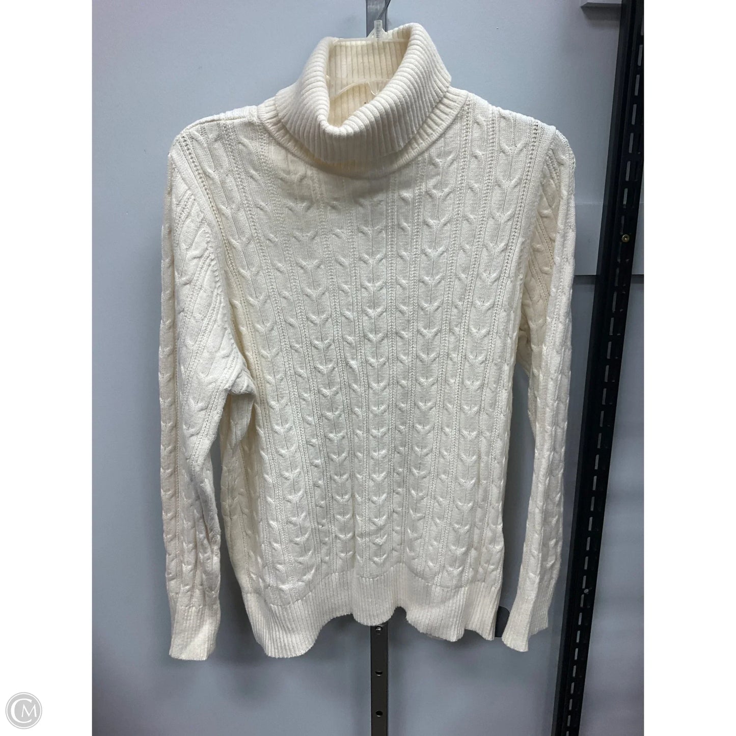 Sweater By St Johns Bay In Cream, Size: Xxl