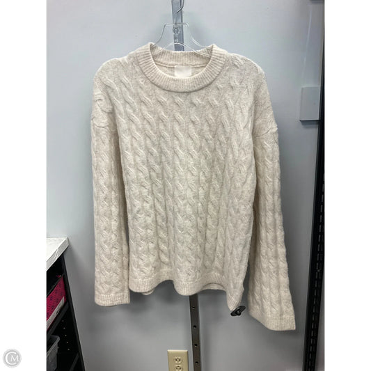 Sweater By H&m In Cream, Size: S