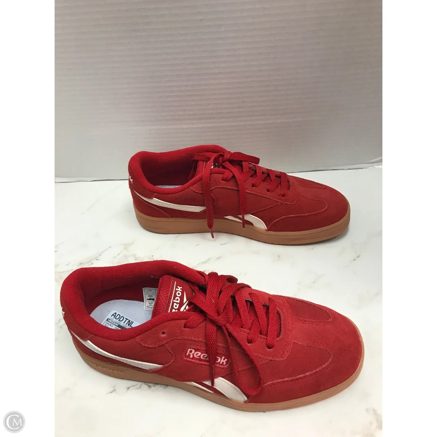 Shoes Sneakers By Reebok In Red, Size: 8.5