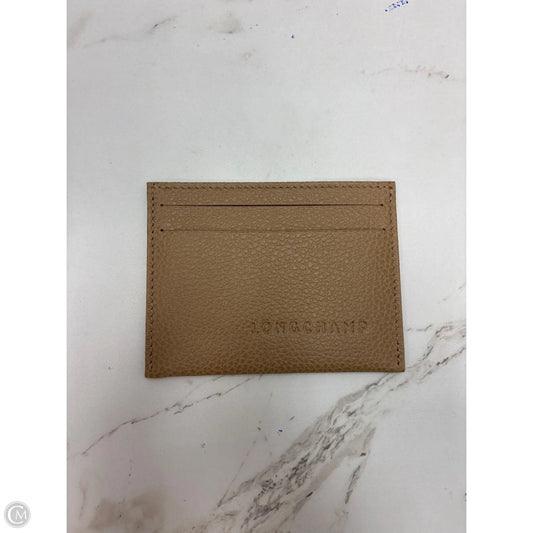 Id/card Holder Designer By Longchamp, Size: Small
