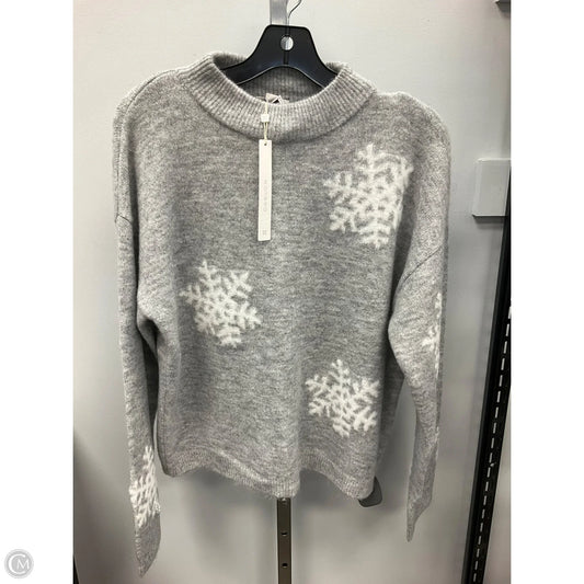 Sweater By Caslon In Green & White, Size: S