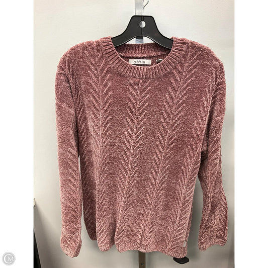 Sweater By Orvis In Mauve, Size: S
