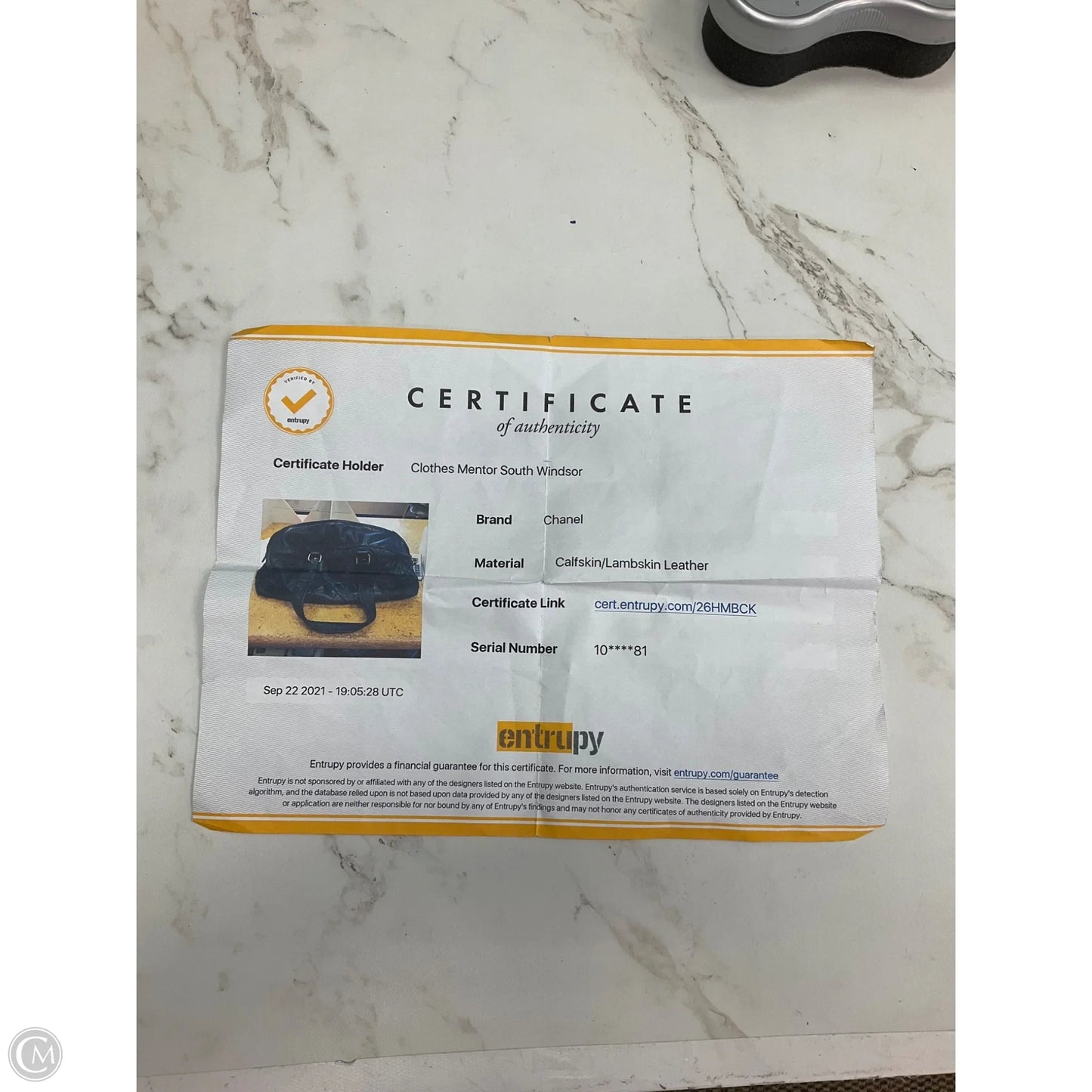 Handbag Luxury Designer By Chanel, Size: Large