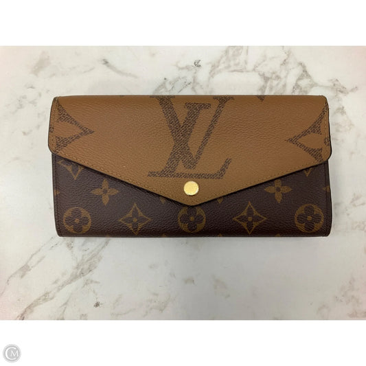 Wallet Luxury Designer By Louis Vuitton, Size: Large