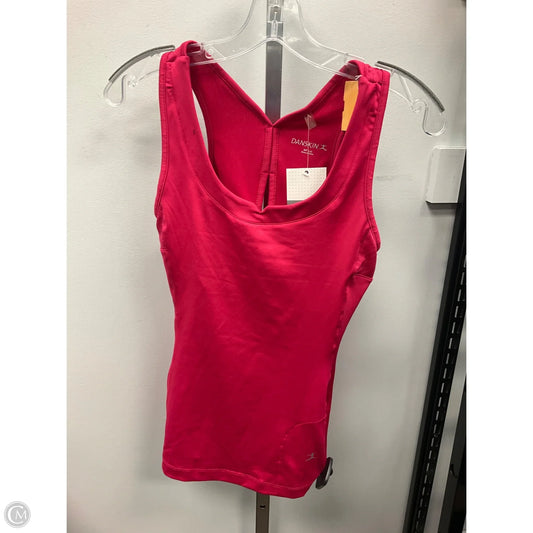 Athletic Tank Top By Danskin In Pink, Size: S