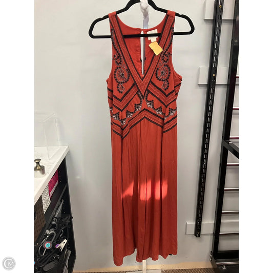 Jumpsuit By Maeve In Copper, Size: 10