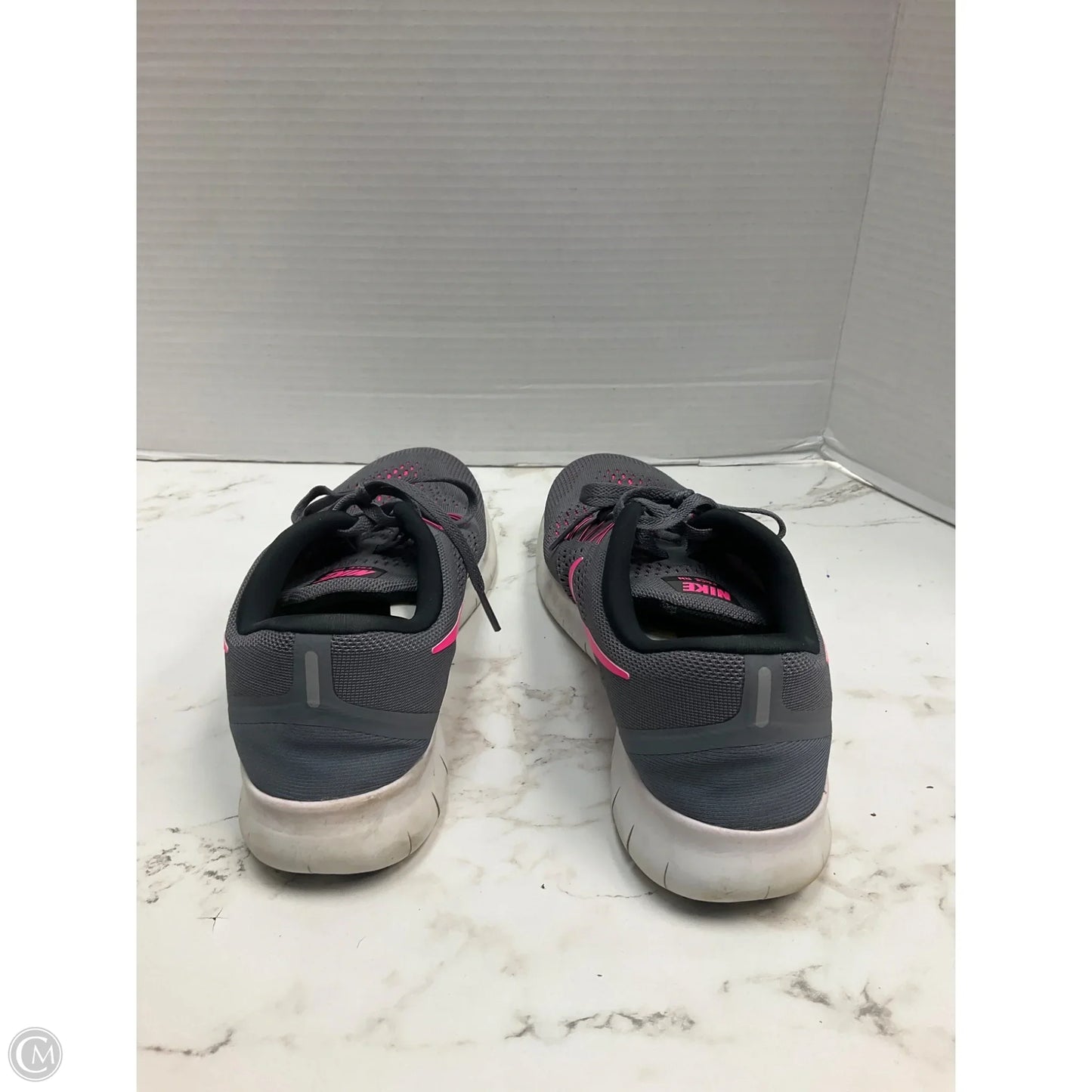 Shoes Athletic By Nike In Grey, Size: 11