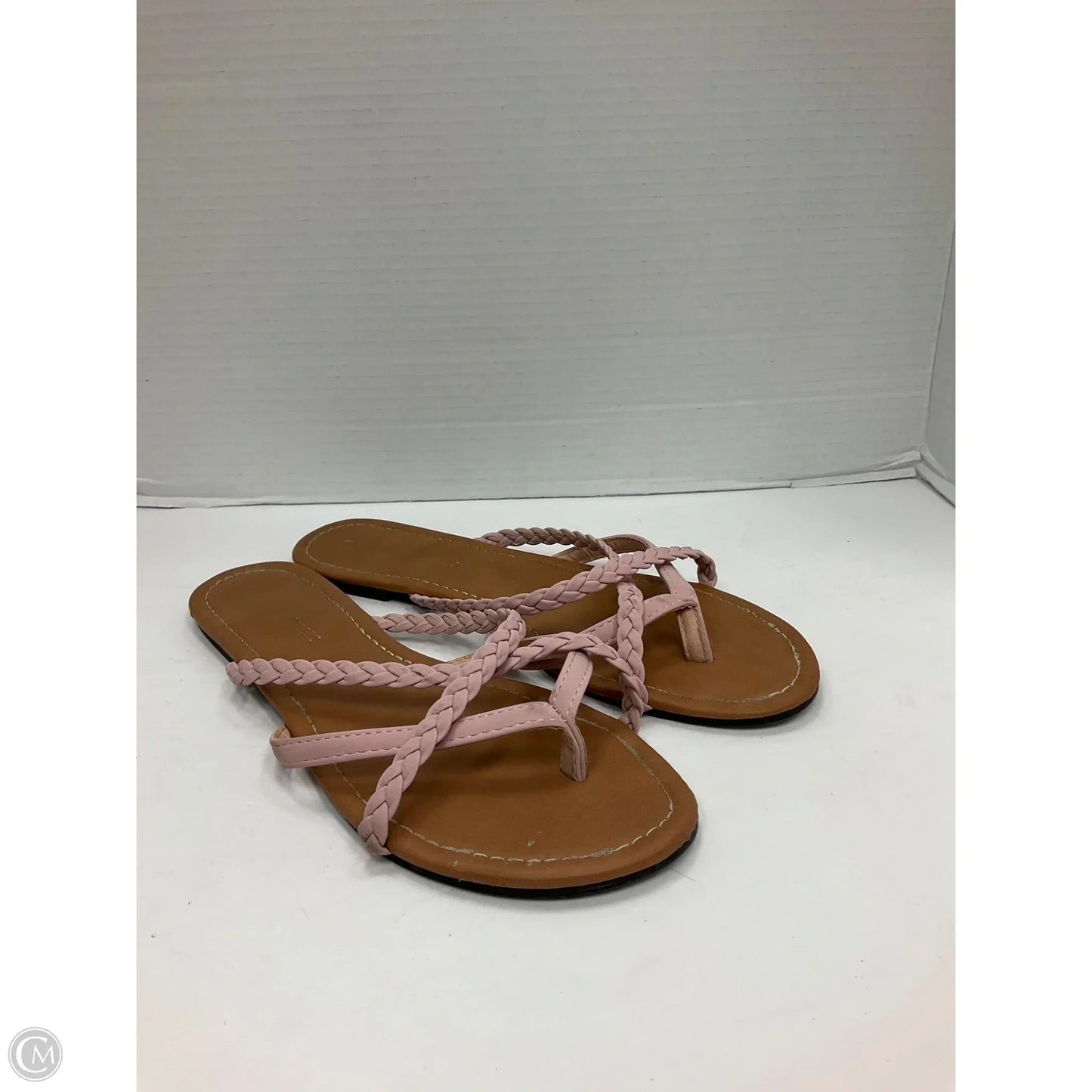 Sandals Flip Flops By Charles Albert In Pink, Size: 11