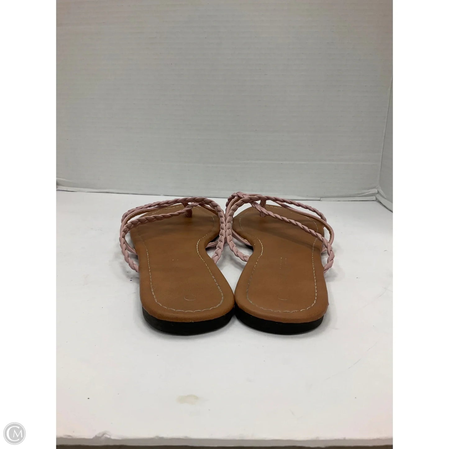 Sandals Flip Flops By Charles Albert In Pink, Size: 11
