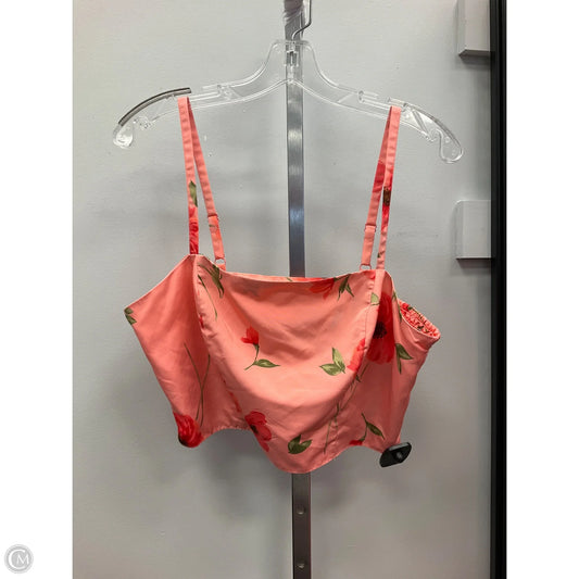 Top Sleeveless By Old Navy In Floral Print, Size: L