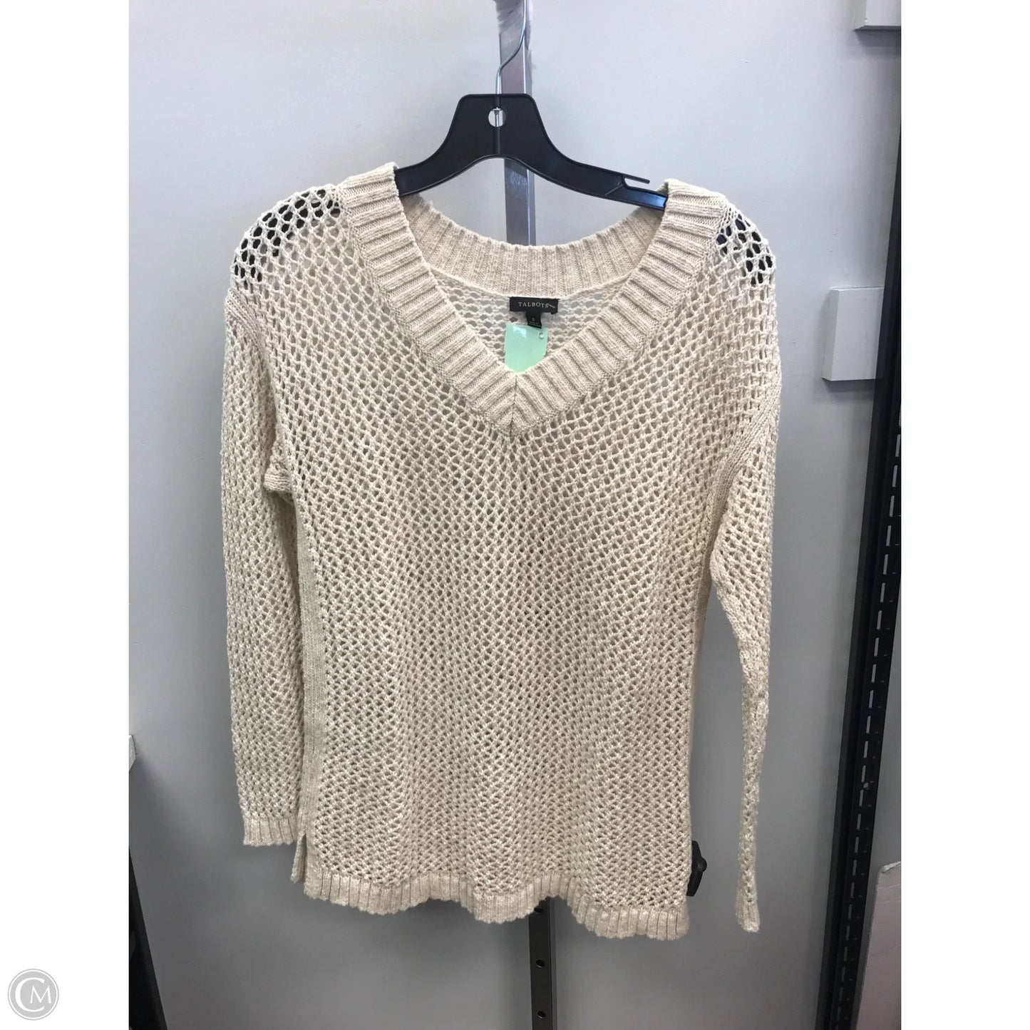 Sweater By Talbots In Beige, Size: S