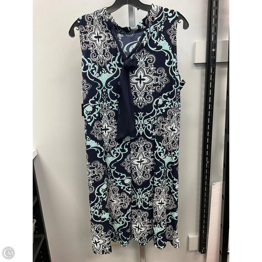 Dress Casual Short By Robbie Bee In Multi-colored, Size: Xl