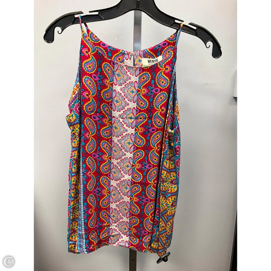 Top Sleeveless By Clothes Mentor In Multi-colored, Size: Xs