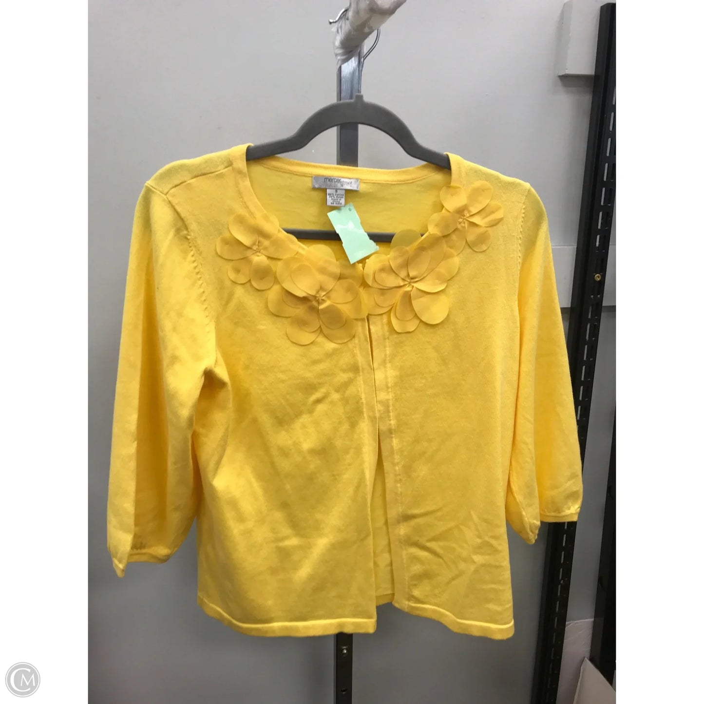 Cardigan By Mercer Street In Yellow, Size: S