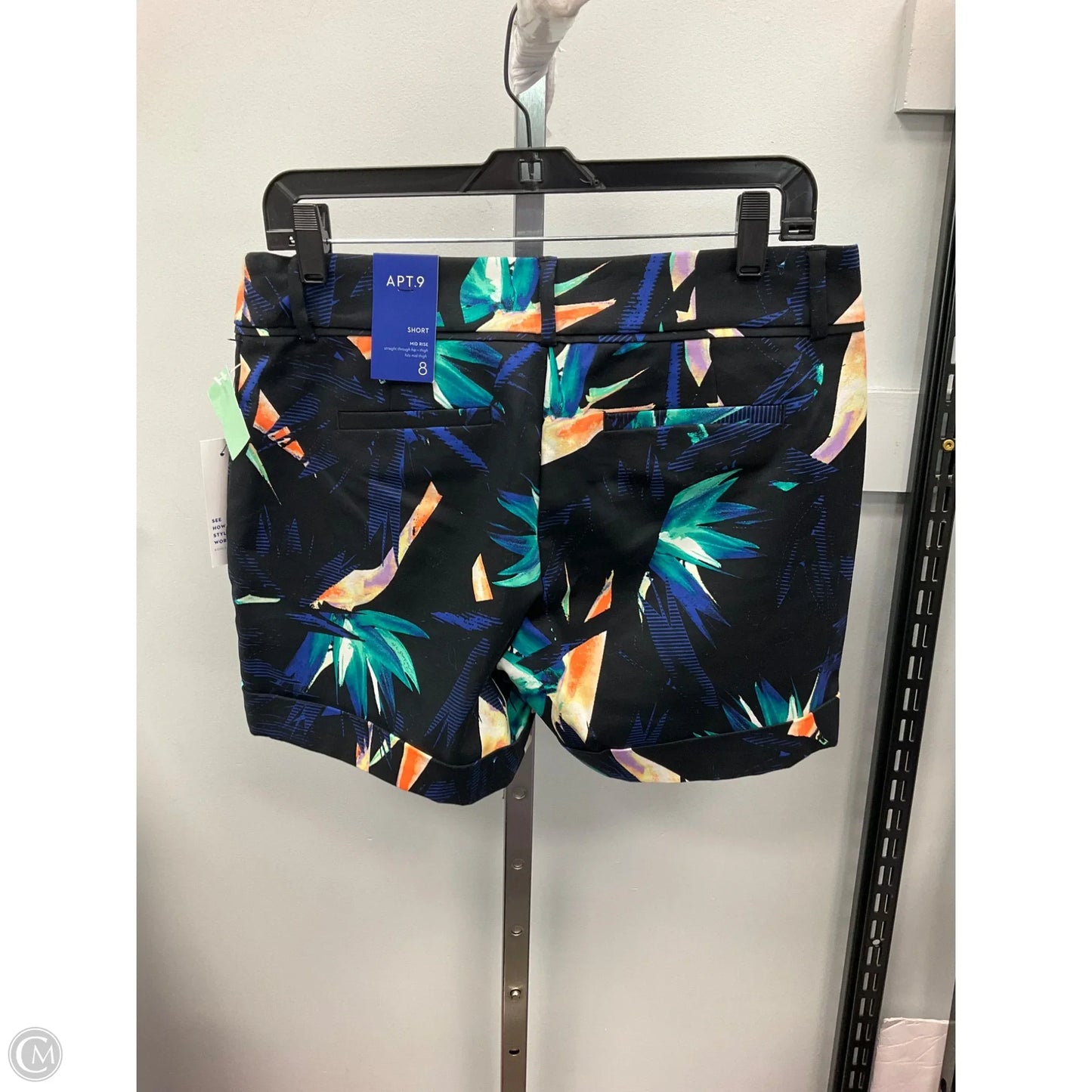 Shorts By Apt 9 In Tropical Print, Size: 8