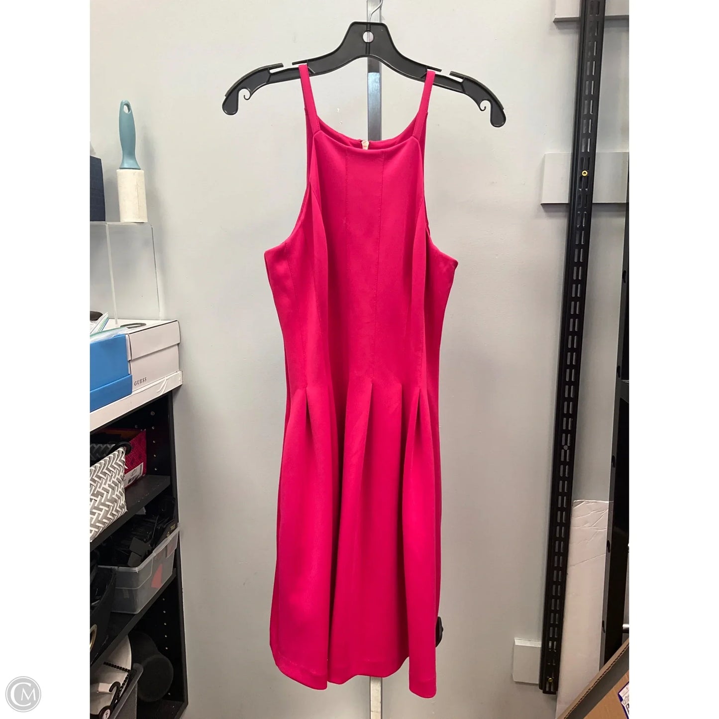 Dress Casual Short By Calvin Klein In Pink, Size: 6