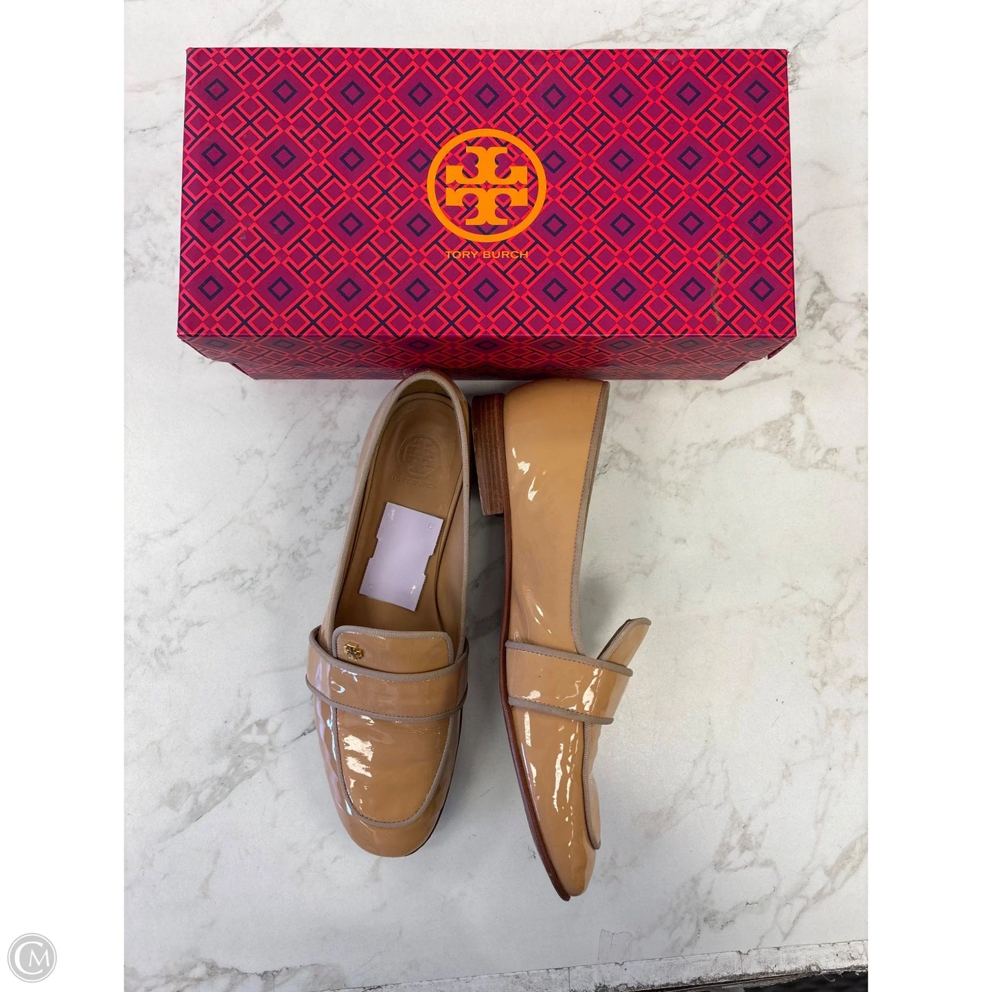 Shoes Designer By Tory Burch In Beige, Size: 9