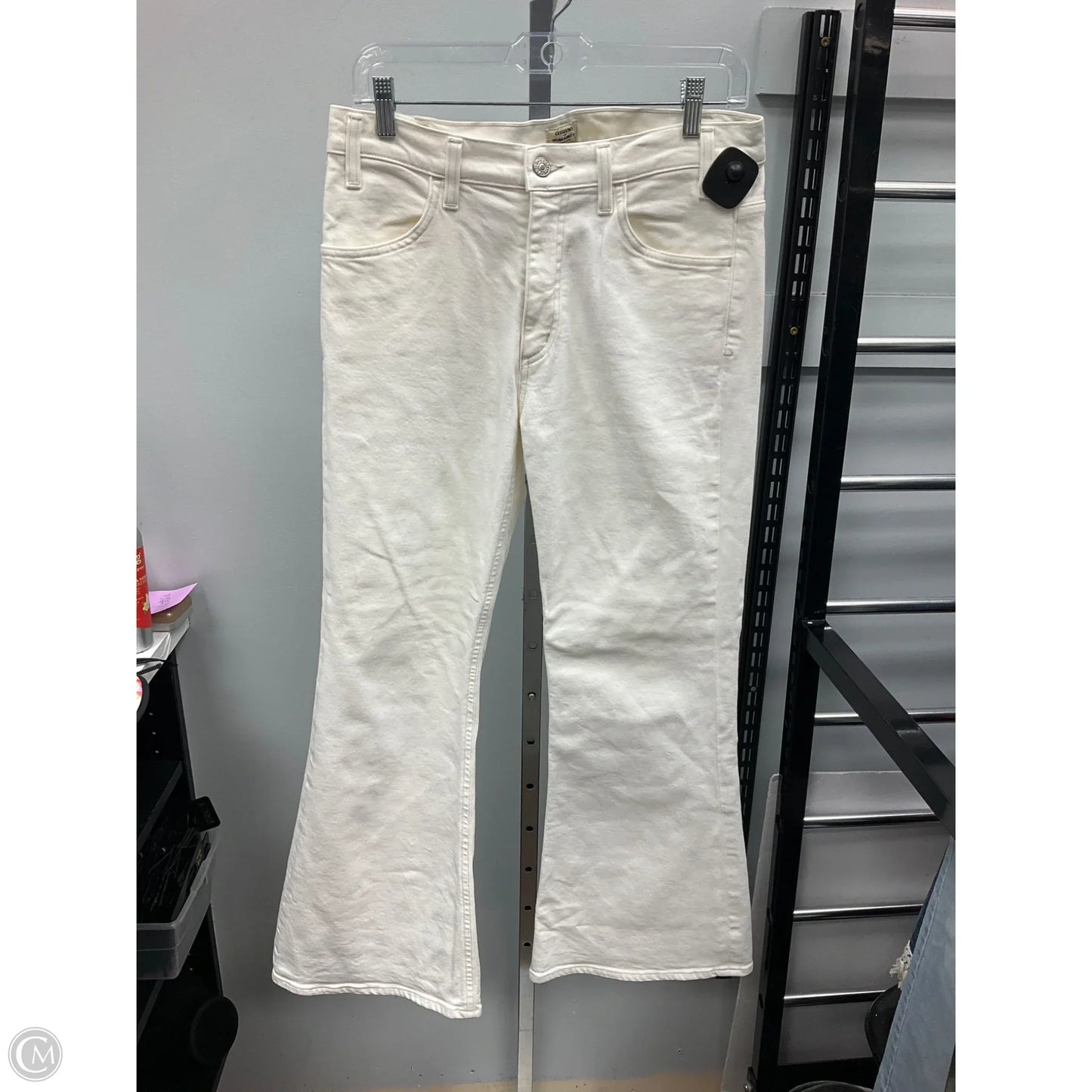Jeans Flared By Citizens Of Humanity In Cream, Size: 6