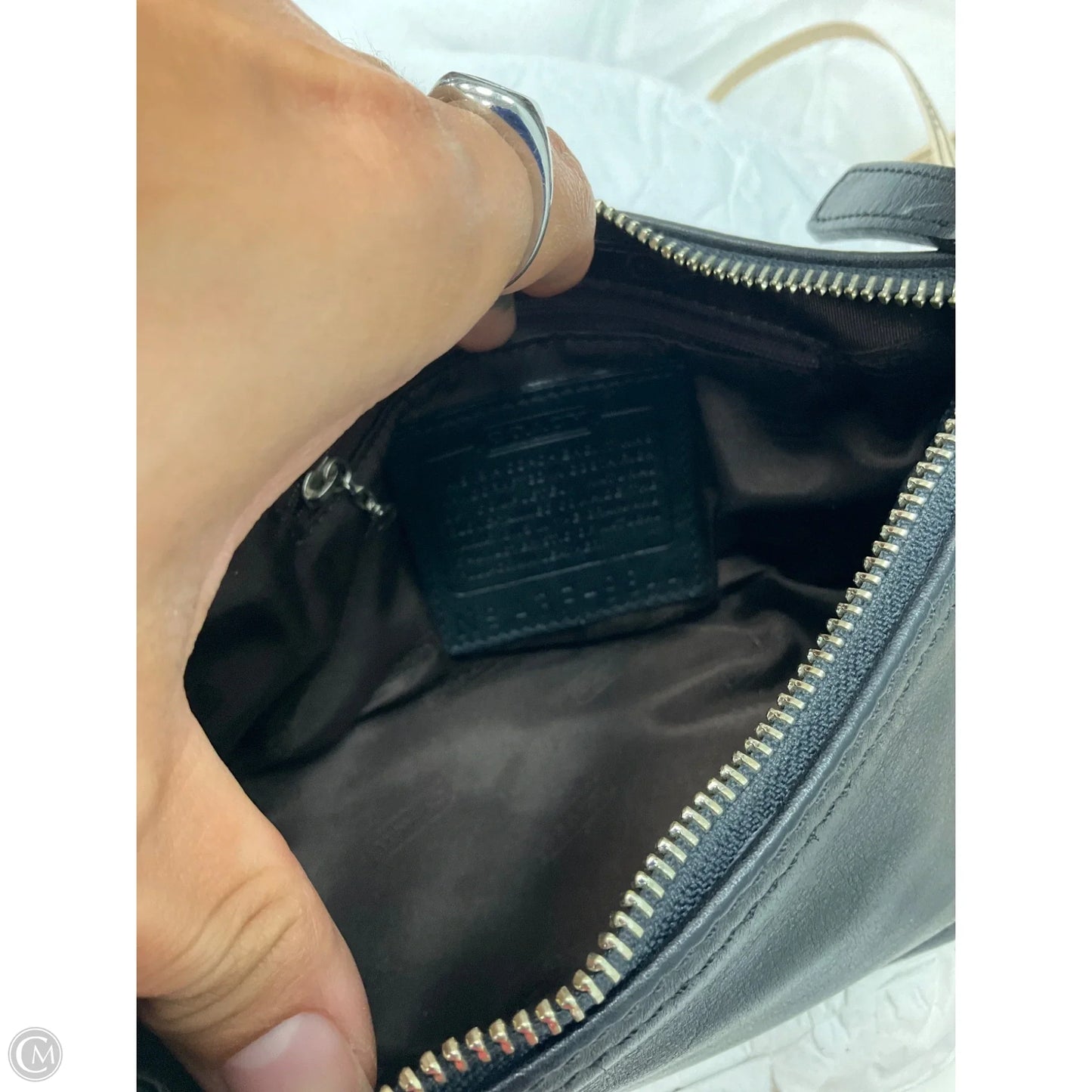Handbag Designer By Coach, Size: Small