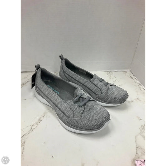 Shoes Flats By Skechers In Grey, Size: 8.5