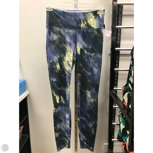 Athletic Capris By The North Face In Blue & Yellow, Size: M