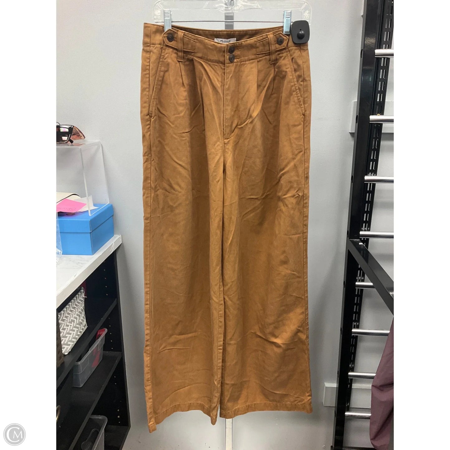 Pants Wide Leg By Madewell In Brown, Size: 6