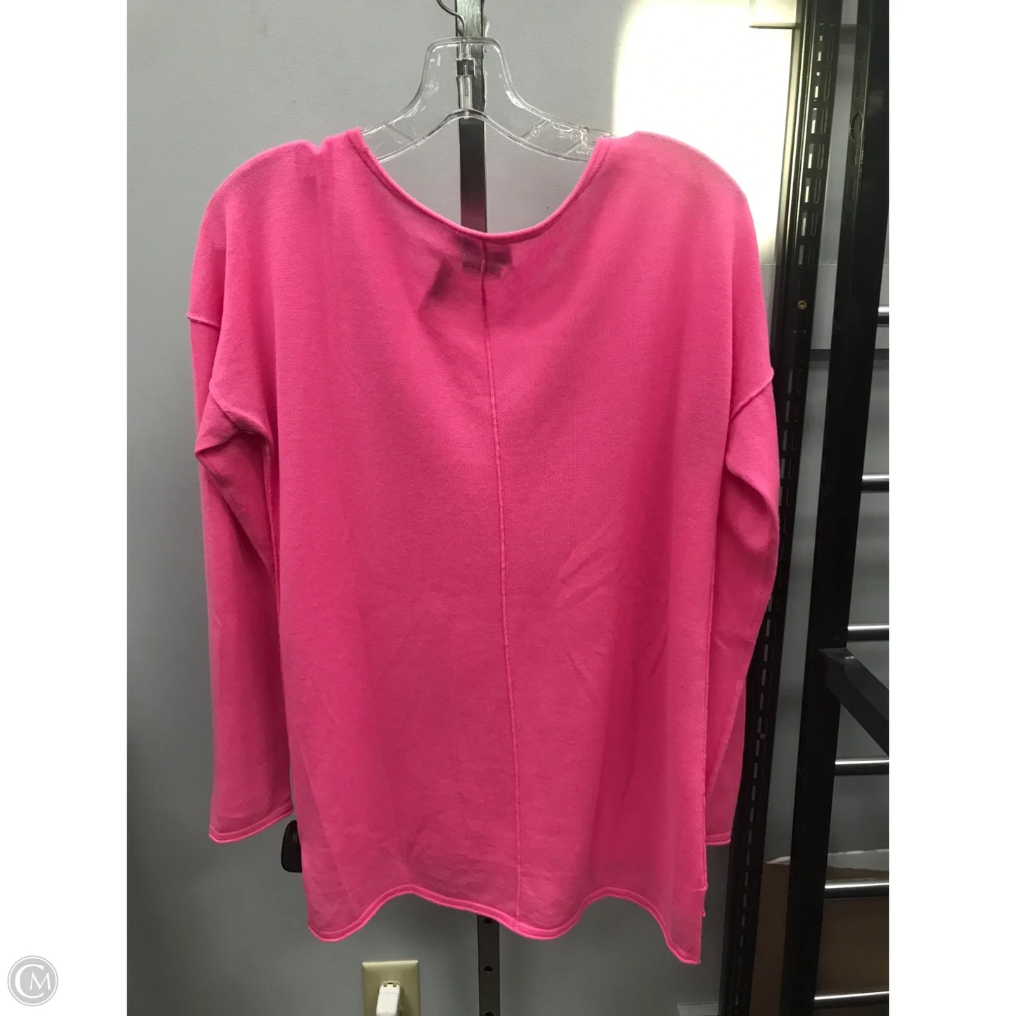 Top Long Sleeve By Vineyard Vines In Pink, Size: 0