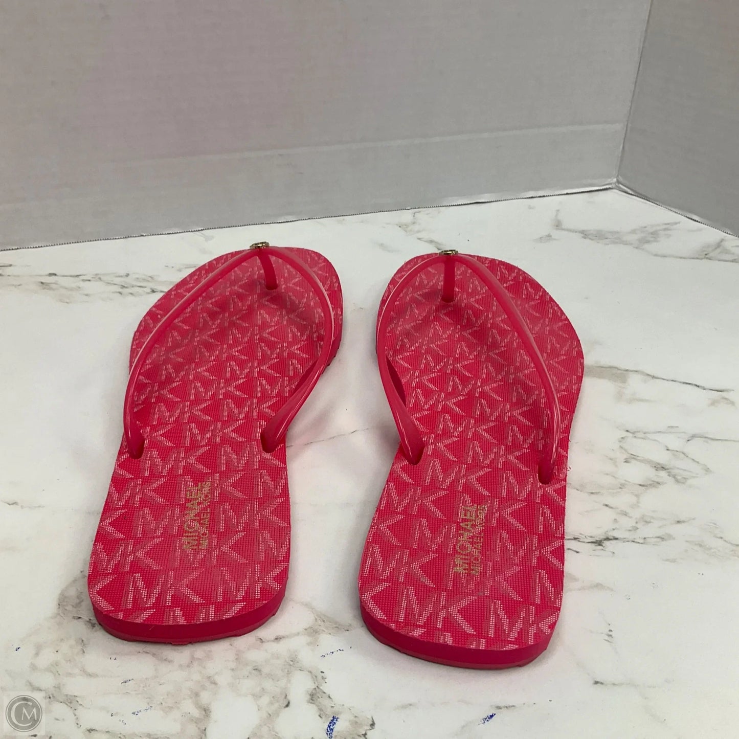 Sandals Designer By Michael Kors In Pink, Size: 9