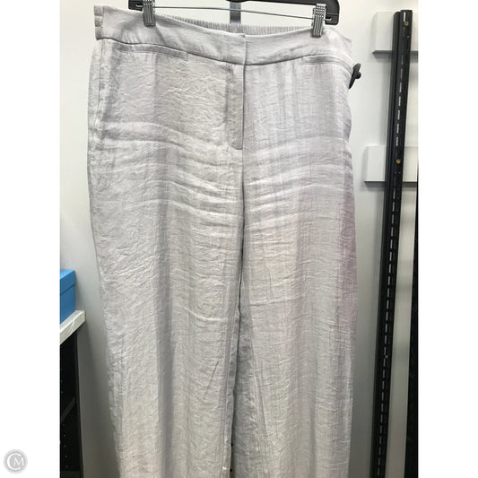 Pants Wide Leg By Chicos In Silver, Size: 14