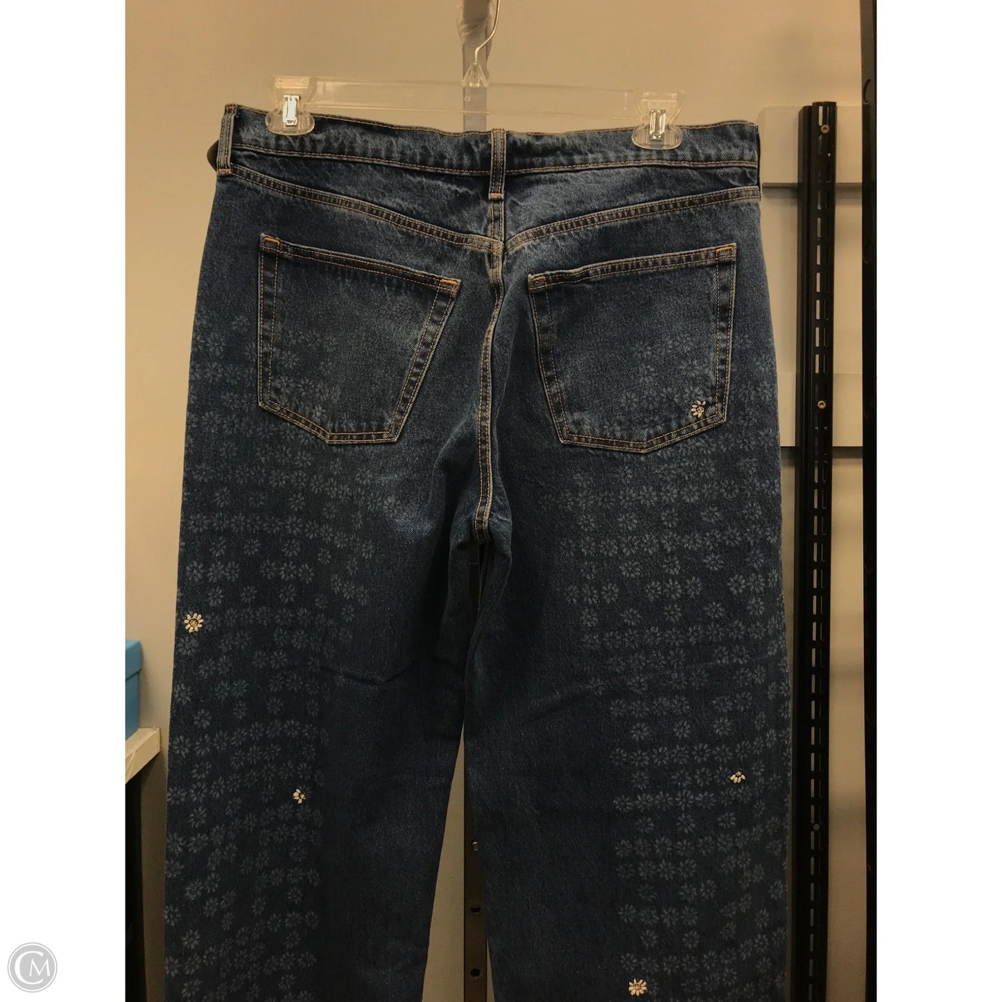Jeans Wide Leg By Universal Thread In Blue Denim, Size: 12