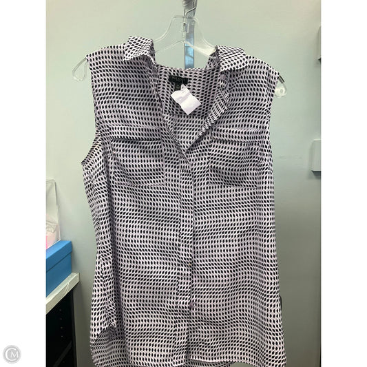 Blouse Sleeveless By Talbots In Multi-colored, Size: Lp