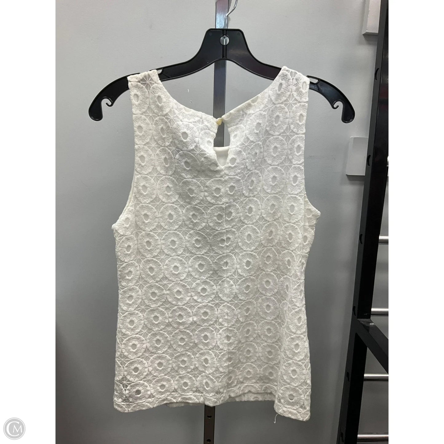 Top Sleeveless By Banana Republic In Yellow, Size: S