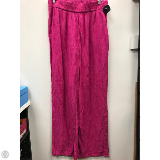 Pants Wide Leg By Soft Surroundings In Pink, Size: M