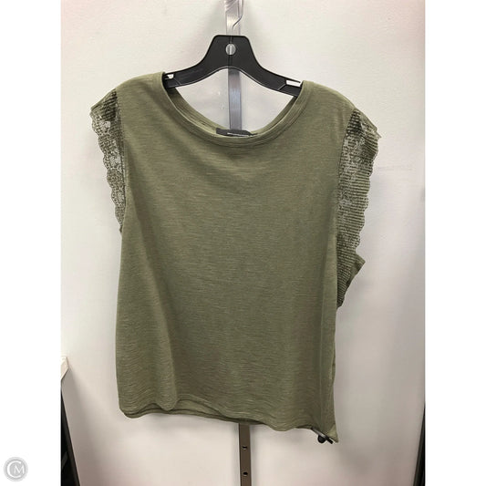 Top Sleeveless By White House Black Market In Green, Size: L