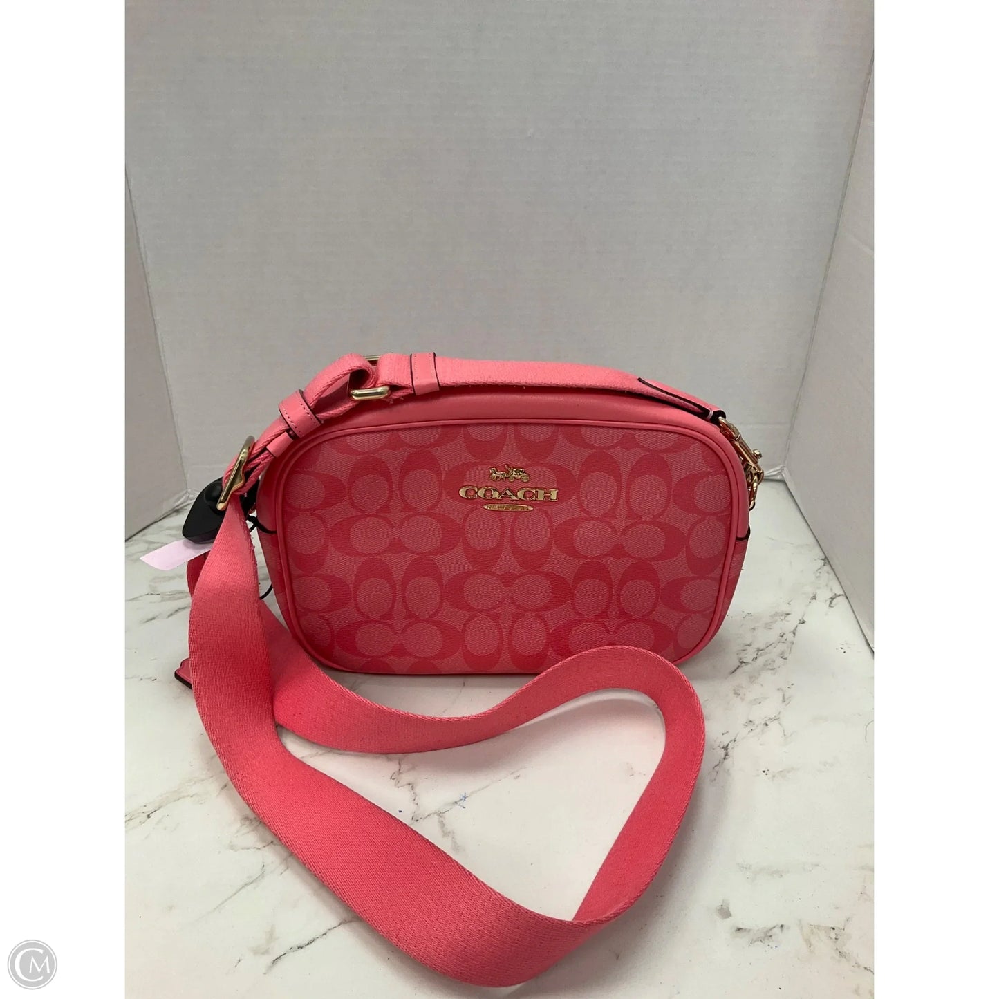 Crossbody Designer By Coach, Size: Large