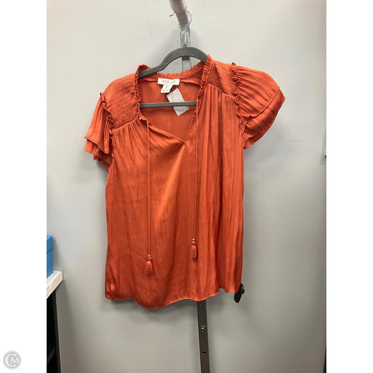 Top Sleeveless By Rachel Zoe In Copper, Size: S
