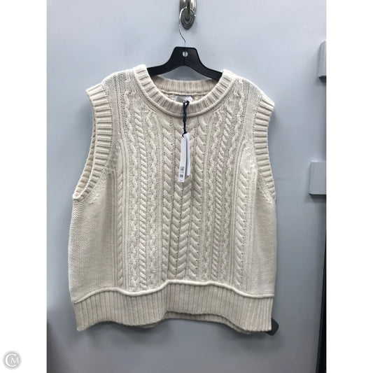 Vest Sweater By N.NEXT  In Cream, Size: Xl