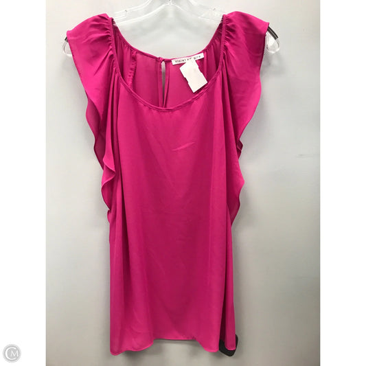 Top Sleeveless By Violet And Claire In Pink, Size: L